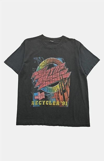 PS VINTAGE 90s ZZ Top Recycler  Graphic T-Shirt