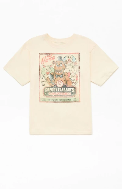 Kids Five Nights At Freddy's Vintage Logo T-Shirt