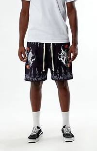Civil Fire Mesh Basketball Shorts