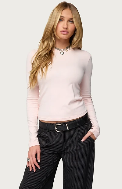 Edikted Kiyan Long Sleeve T Shirt