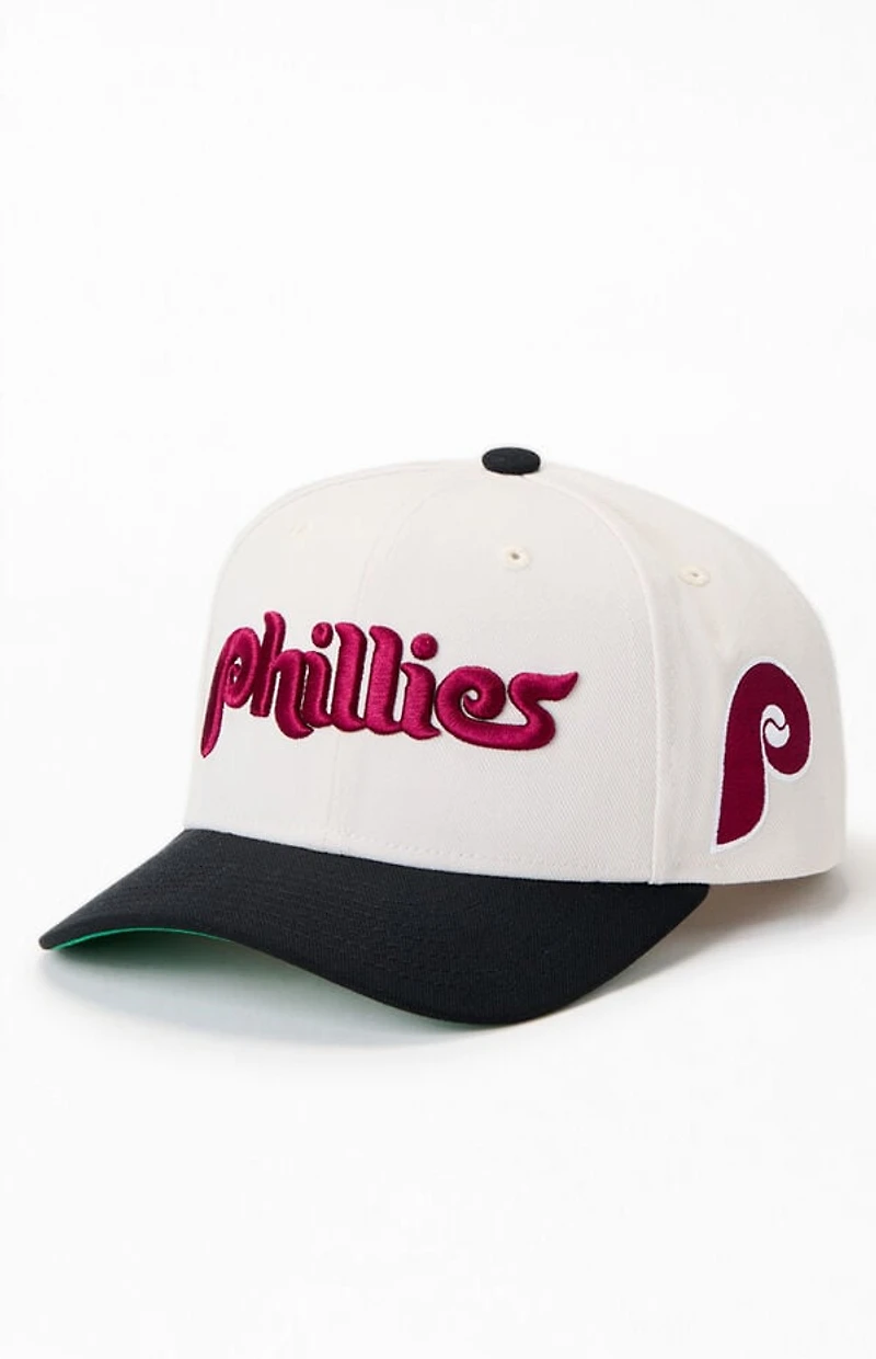 Mitchell & Ness Philadelphia Phillies MLB Word Pro Snapback Hat