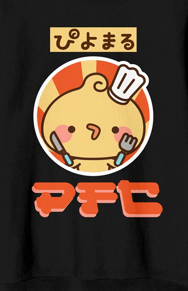 Piyomaru Chef Art Crew Neck Sweatshirt