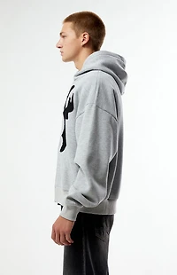 Pacsun NY Raw Applique Full Zip Hoodie