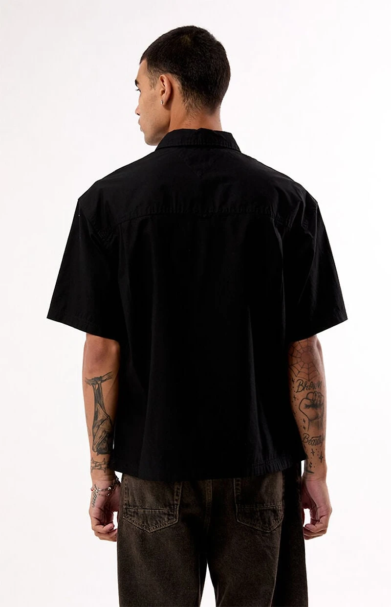 Tommy Jeans Skater Button Down Boxy Shirt