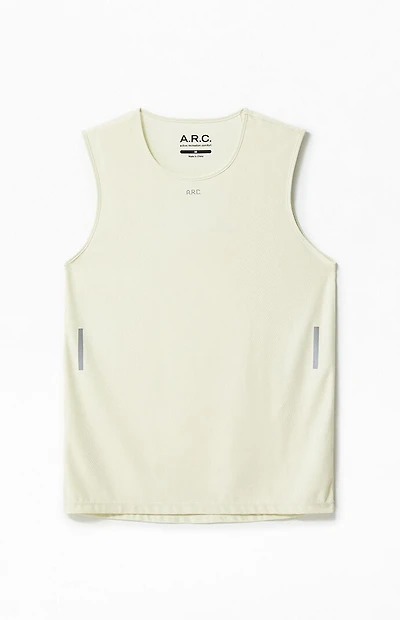 A.R.C. Active Off White Performance Tank Top