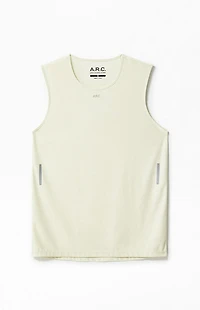 A.R.C. Active Off White Performance Tank Top