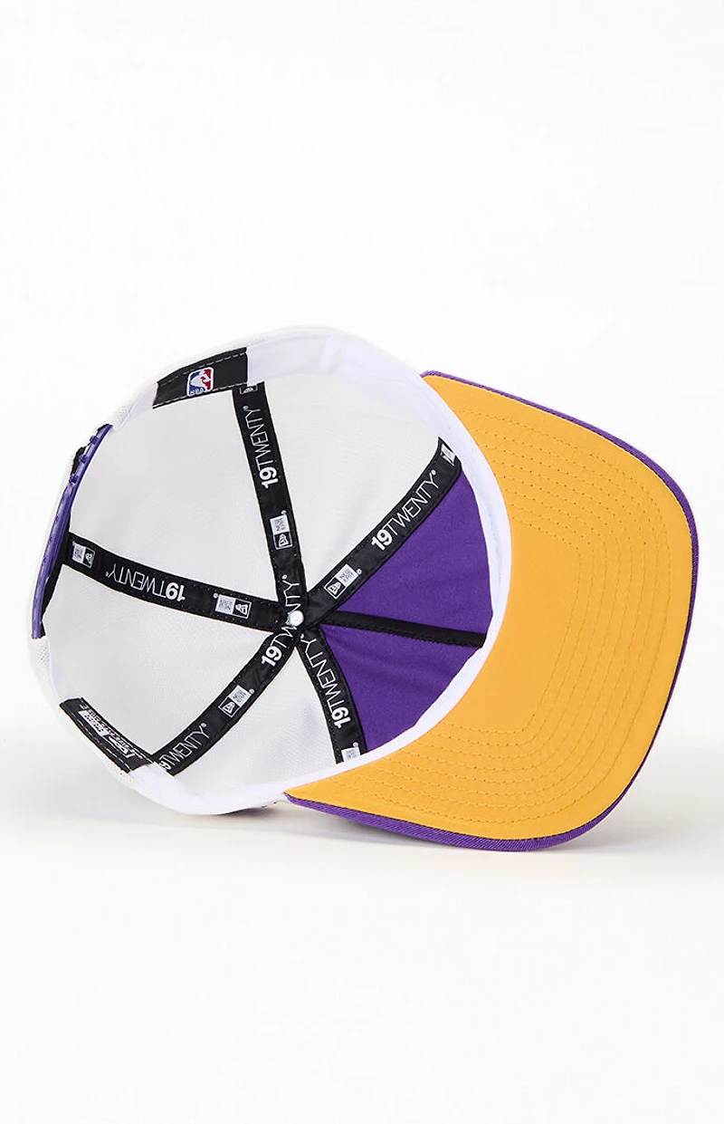 New Era LA Lakers Golfer Snapback Hat