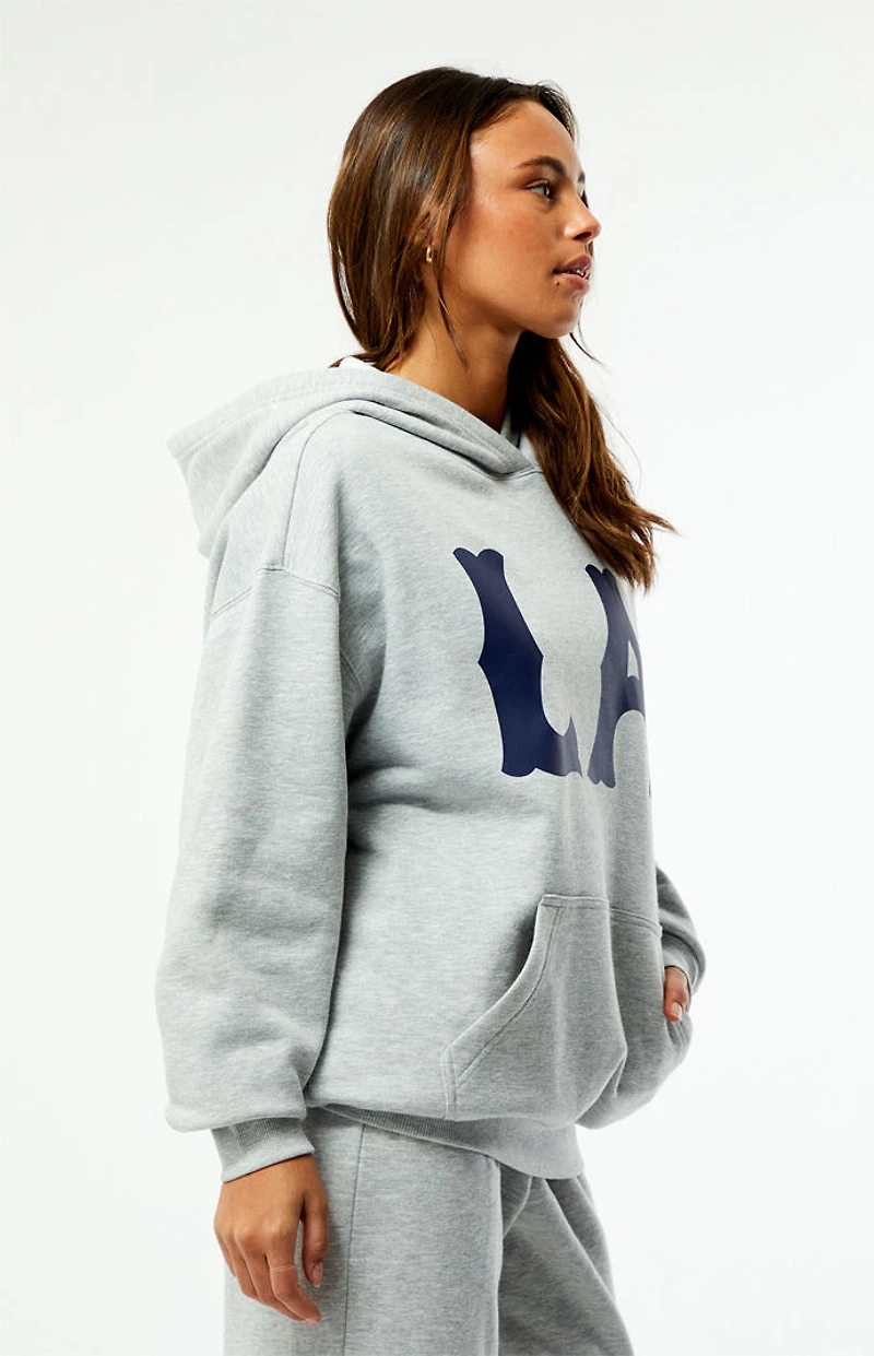 LA Hearts Heather Grey Hoodie