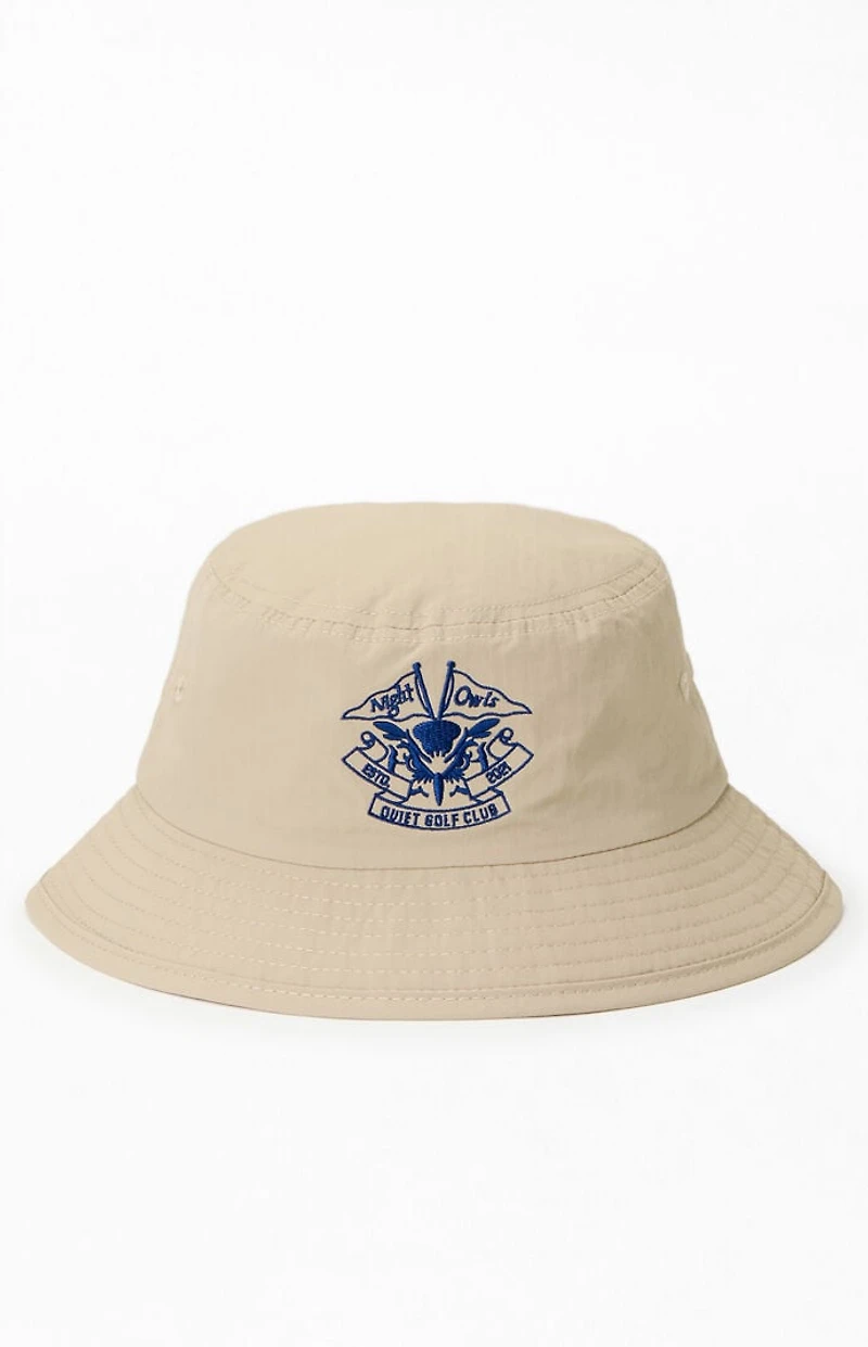 QUIET GOLF Night Owls Bucket Hat