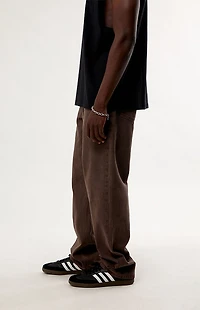 Vans Brown Check-5 Loose Jeans