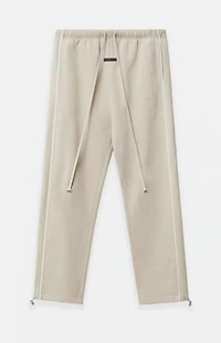 Fear of God ESSENTIALS Timber & Cloud White Relaxed Fleece Sweatpants