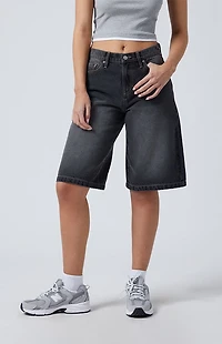 Pacsun Black Extreme Jorts