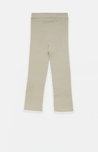 Fear of God ESSENTIALS Women's Seal Ribbed Knit Capri Leggings