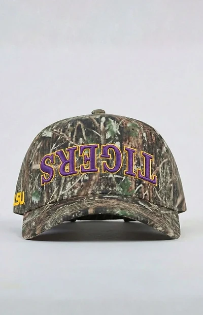 UPSIDE Louisiana State University Tigers Camo Snapback Hat
