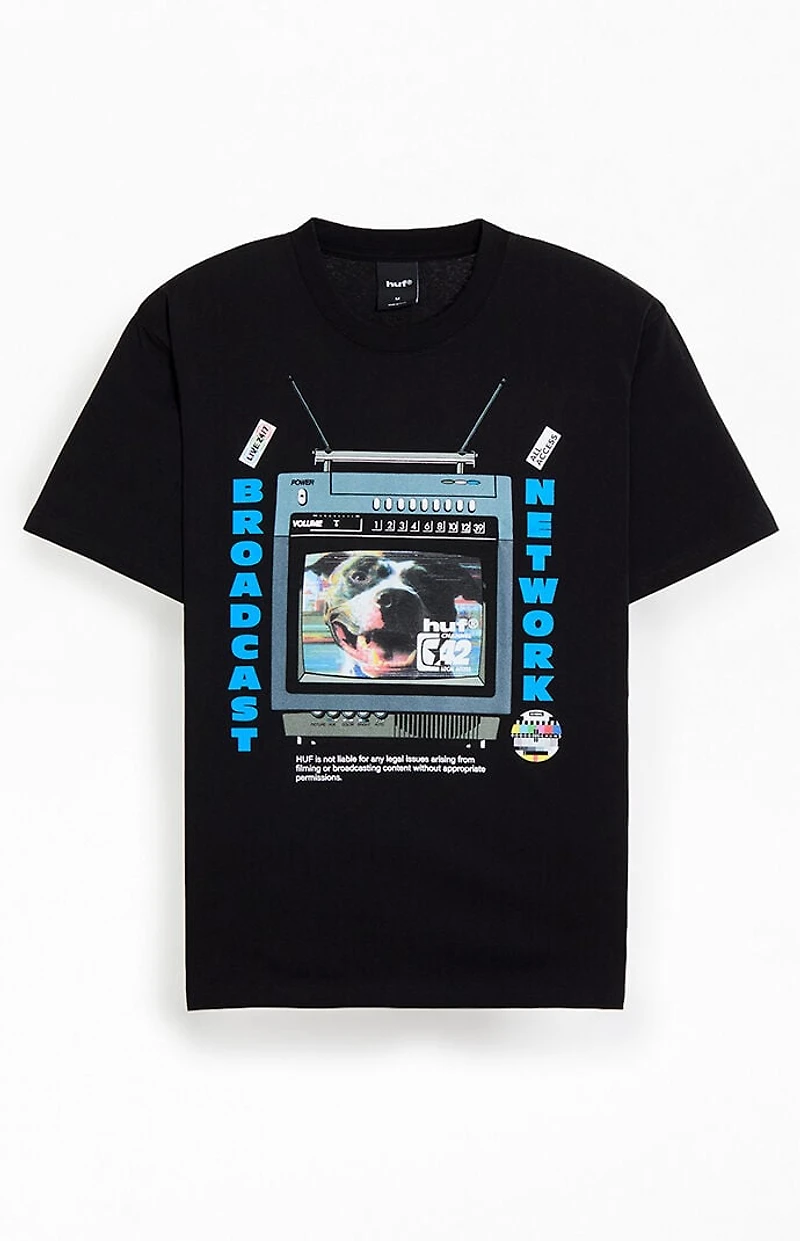 HUF Broadcast Boxy T-Shirt