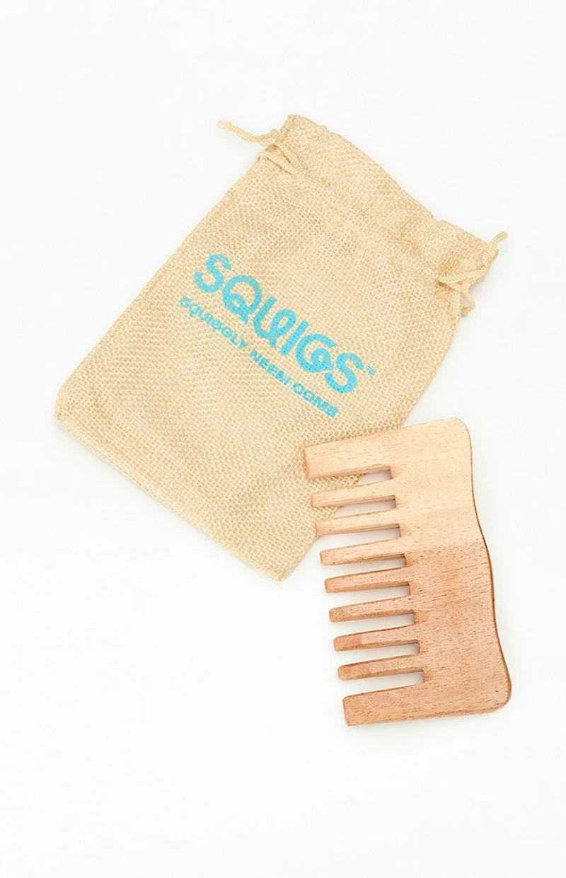 SQUIGS Squiggly Neem Comb