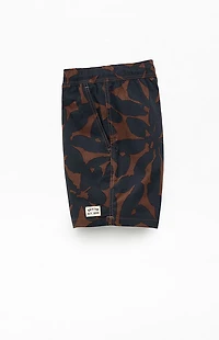 Brixton Floral Everyday Stretch Hybrid 5.5" Swim Trunks