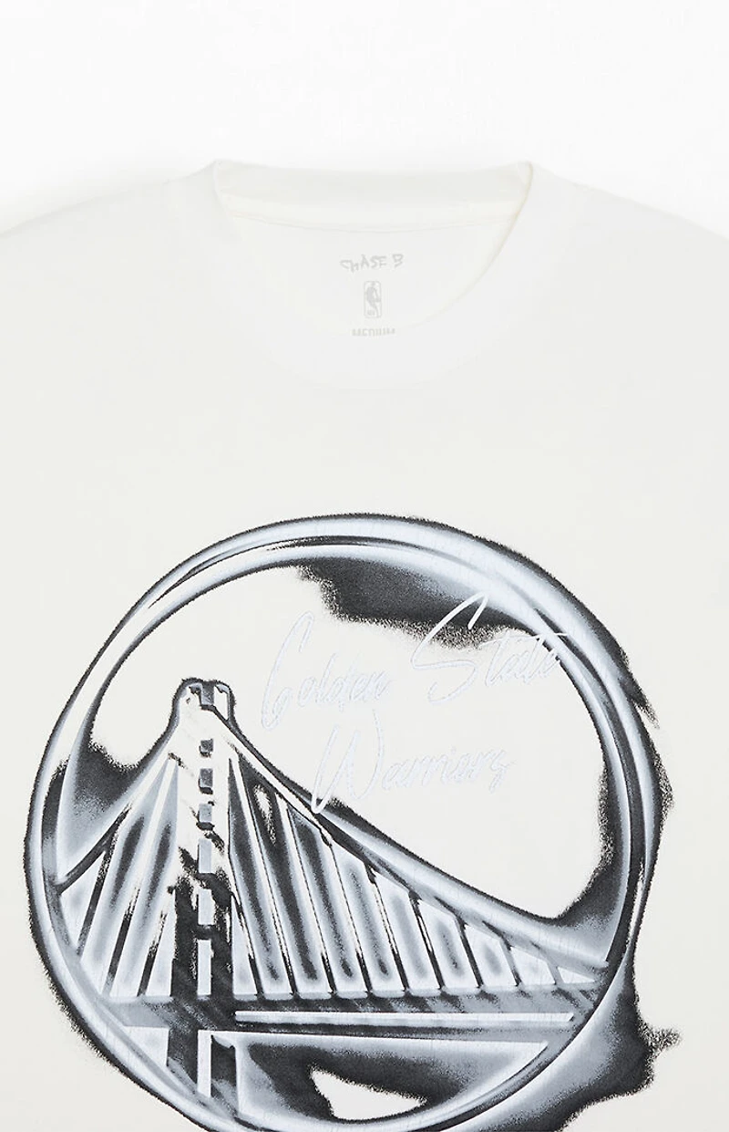 Chase B x NBA Golden State Warriors Logo T-Shirt