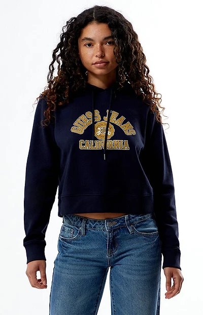 Guess Jeans California Cropped Hoodie