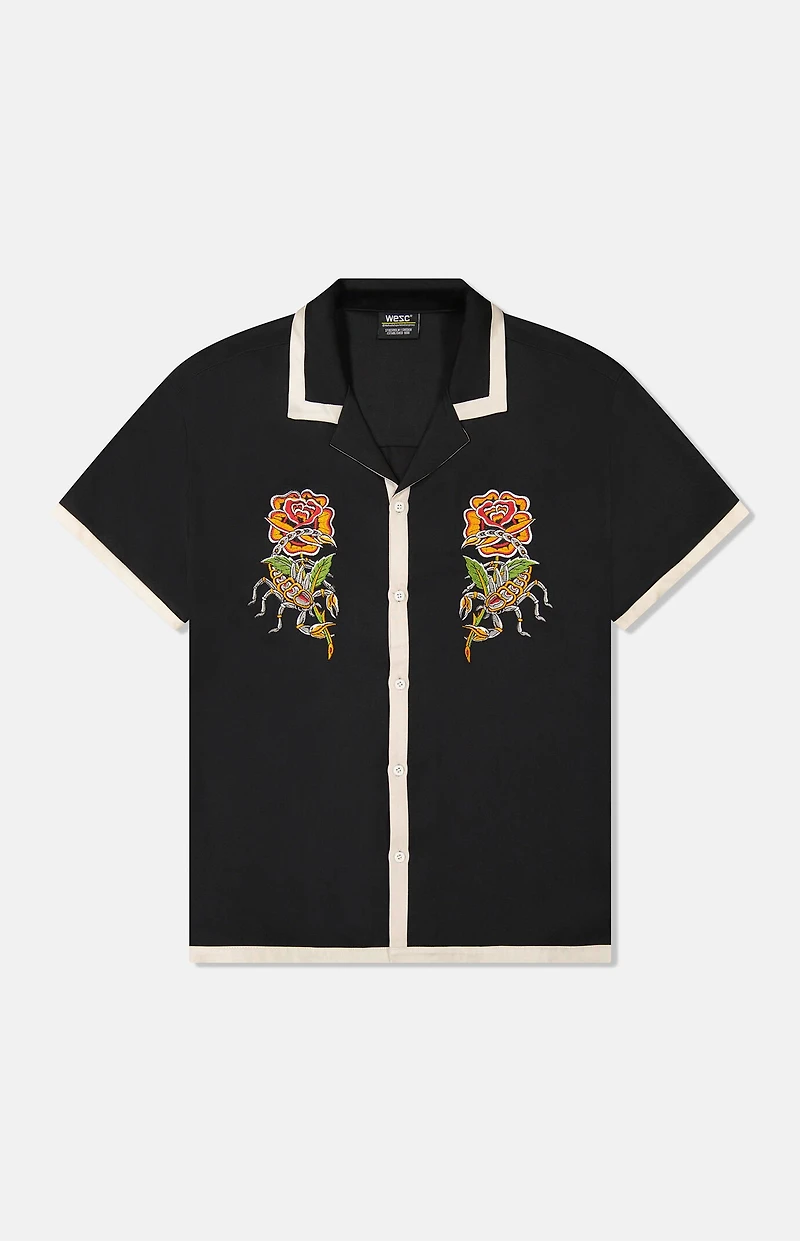 WeSC Scorpion Rose Camp Shirt