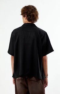 FORD Pick Stitch Cropped Camp Shirt