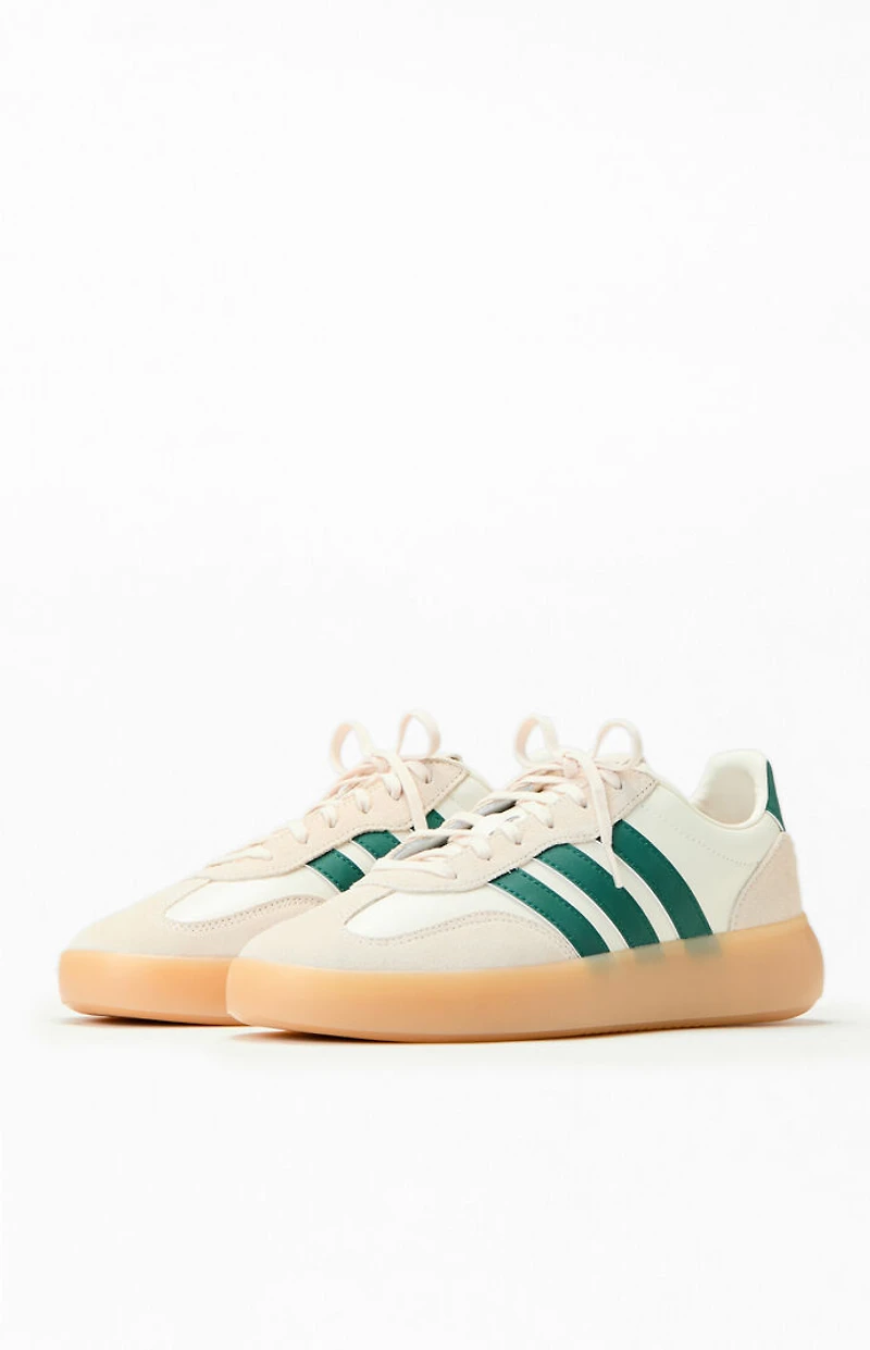 adidas White & Green Barreda Decode Shoes