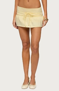 Edikted Yelena Peplum Mini Skort