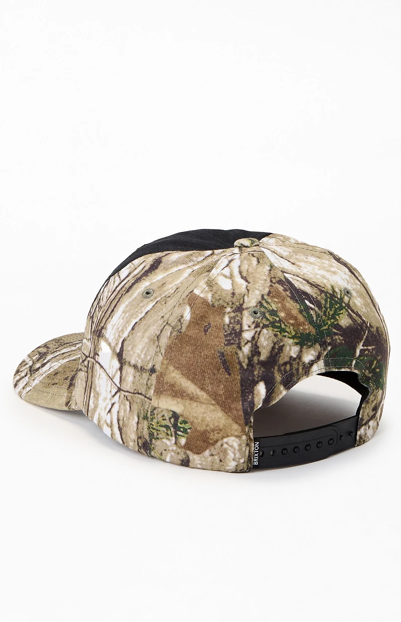 Brixton Form Truck Camo Country Snapback Hat