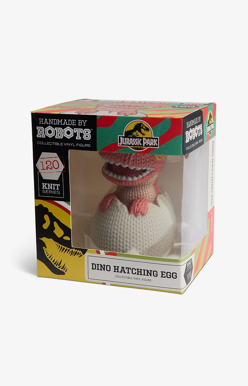 Jurassic World Dino Hatching Egg 120 Knit Series Vinyl Figure