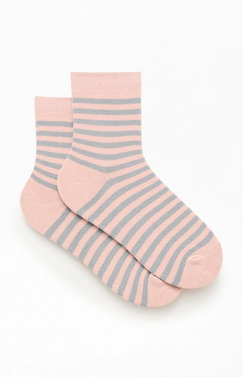 John Galt Brown Striped Socks
