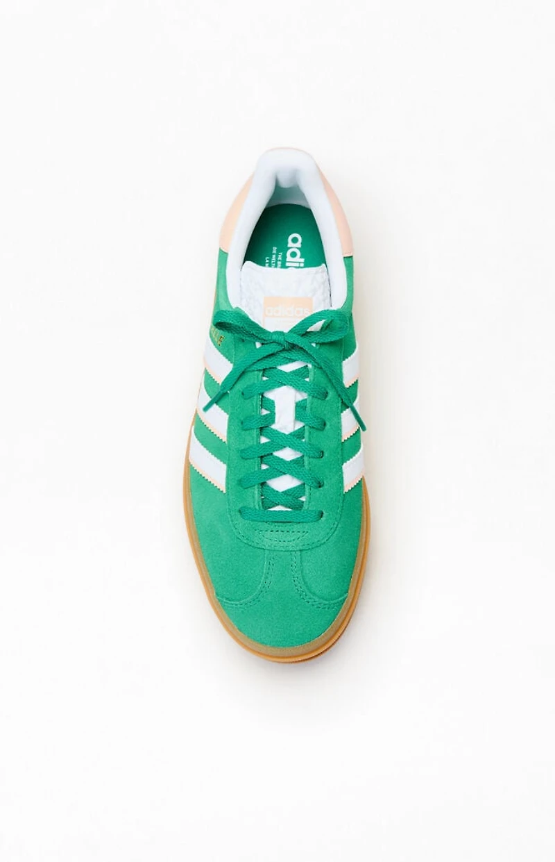 adidas Kids Green VL Court Bold Shoes