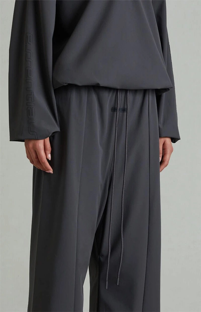 Fear of God ESSENTIALS Women's Iron Gray Relaxed Track Pants