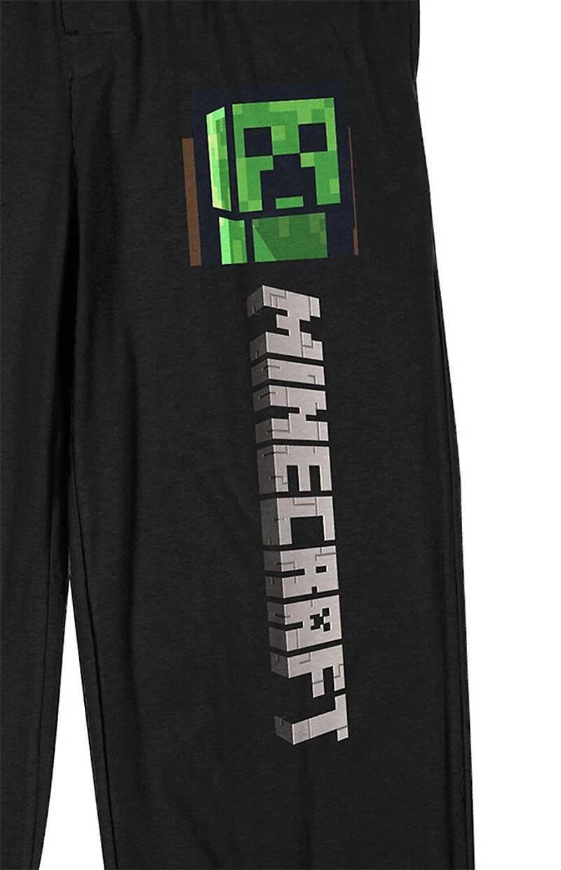 Minecraft Creeper Lounge Sleep Pants