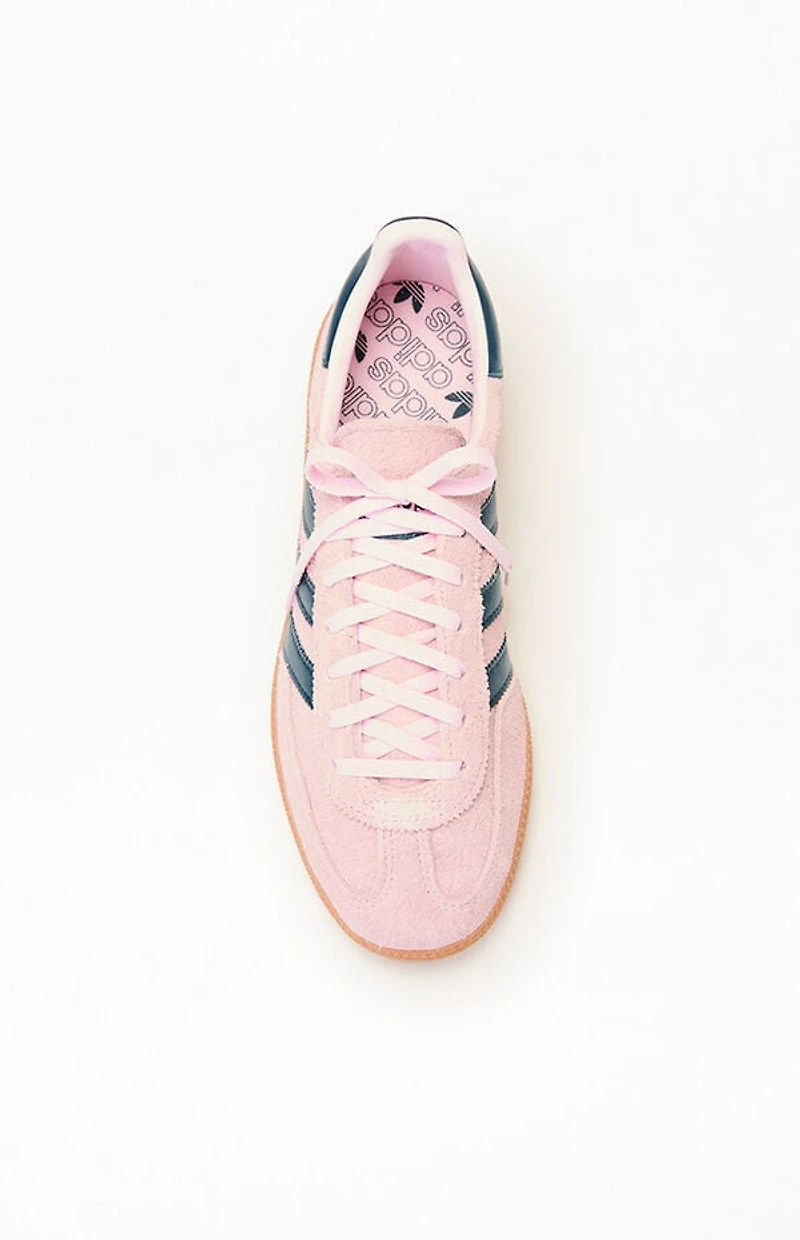 adidas Women's Green & Pink Handball Spezial Sneakers