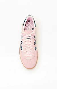 adidas Women's Green & Pink Handball Spezial Sneakers