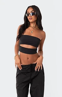 Edikted Darcey Cut-Out Tube Top