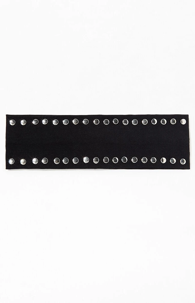 LA Hearts Studded Soft Headband