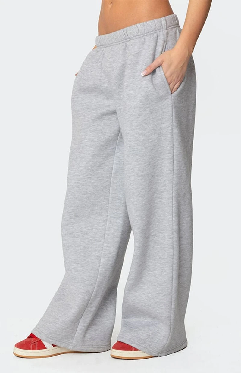 Edikted Boys Cry Wide Leg Sweatpants