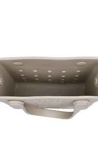 Crocs Beige Small Woven Crocssbody Tote Bag