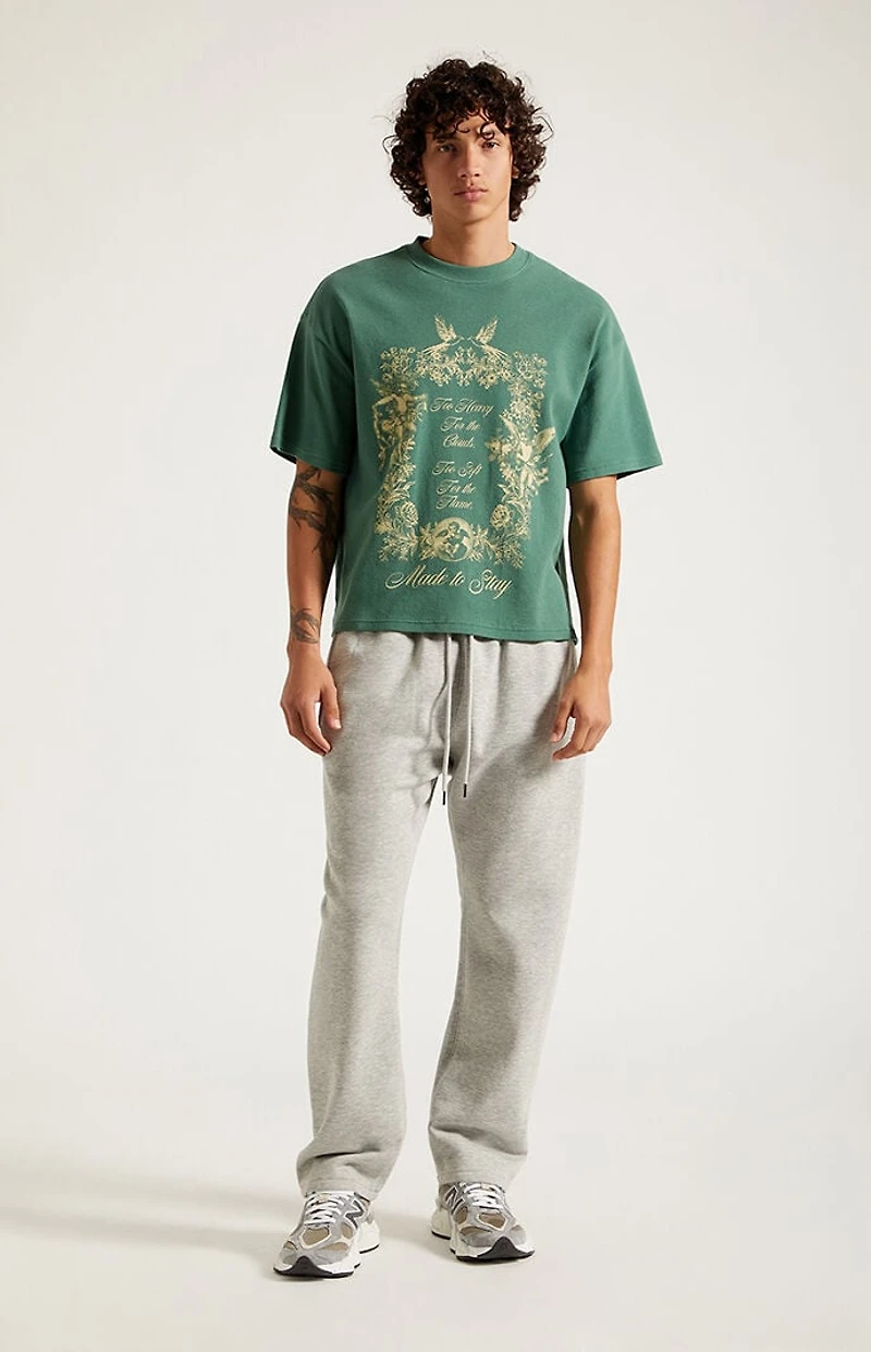 Pacsun Gray Straight Leg Sweatpants