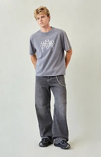 Pacsun Blake Extreme Baggy Jeans Chain Gray