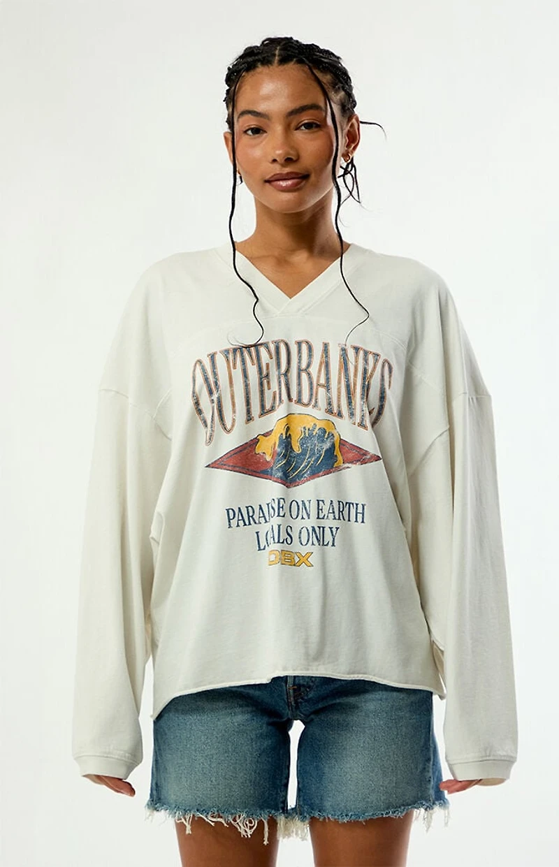 Netflix x Outer Banks Long Sleeve Oversized Jersey