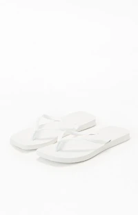 Havaianas Women's White Slim Square Flip Flop Sandals