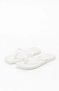 Havaianas Women's White Slim Square Flip Flop Sandals