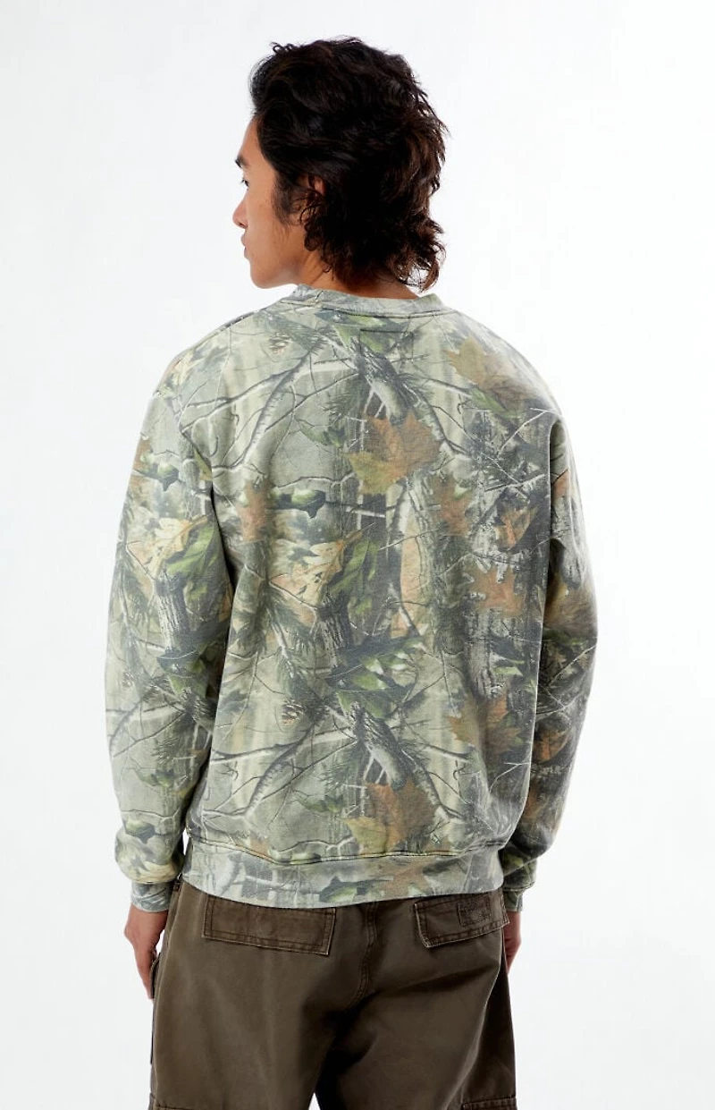Pacsun Camo Crew Neck Sweatshirt