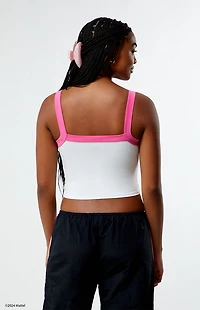 Polly Pocket Kitty Colorblock Tank Top