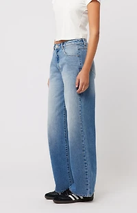 ABRAND Jenna 95 Mid Rise Baggy Jeans