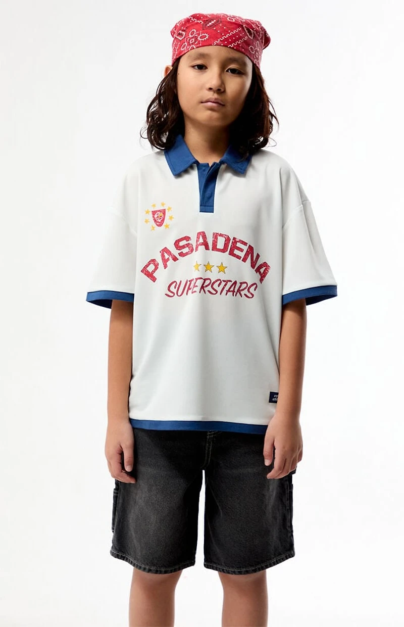 Pacsun Kids Baggy Denim Shorts Carpenter Faded Black