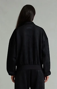 Fear of God ESSENTIALS Women's Vintage Black Track Jacket