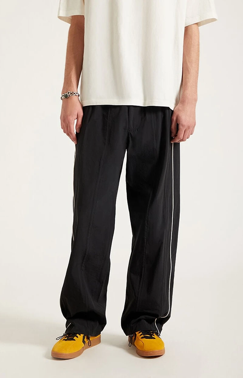 Pacsun Black Bolton Baggy Track Pants